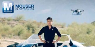 Mouser Electronics, Grant Imahara 3D-Printed Vehicle with drone technology