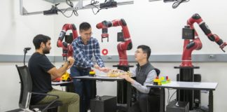 Robots learn tasks from human